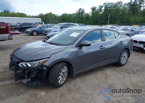 2021 Nissan Sentra S Xtronic Cvt из США, поврежденный, VIN 3N1AB8BV9MY275516